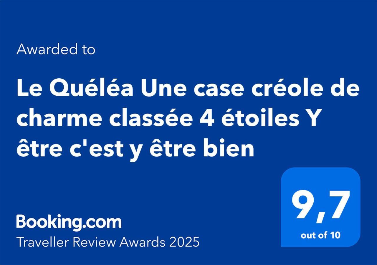 Le Quelea Une Case Creole De Charme Classee 4 Etoiles Y Etre C'Est Y Etre Bien Noël Eksteriør billede